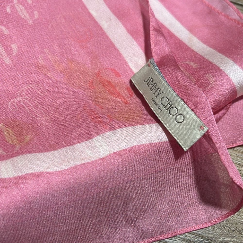 Jimmy Choo Silk Scarf - Picture 5 of 14